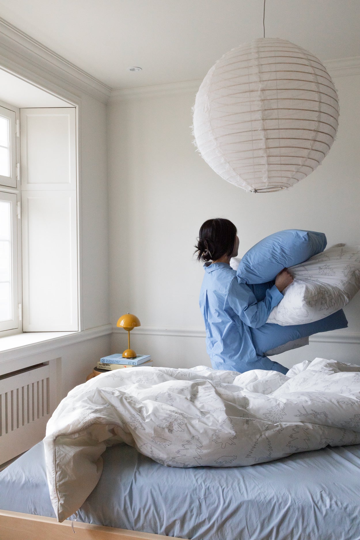 パウダーブルー ピローケース（2サイズ）