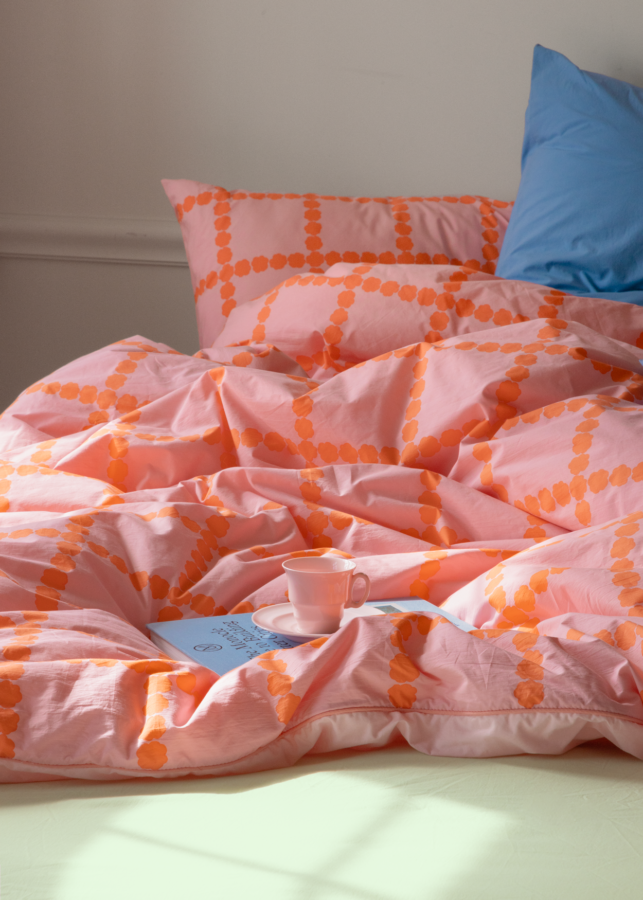 パウダーブルー ピローケース（2サイズ）