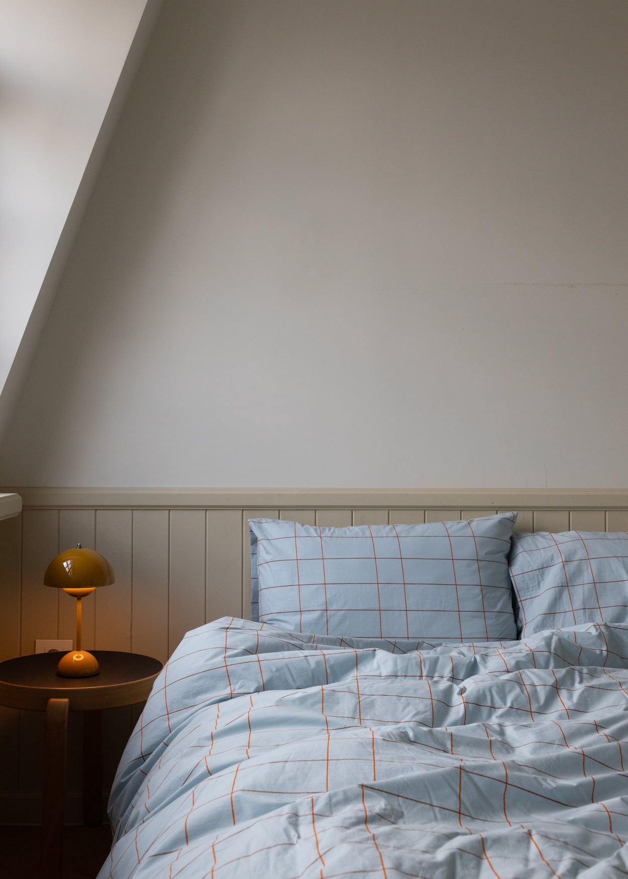 タイル ペールブルー ピローケース (2サイズ)