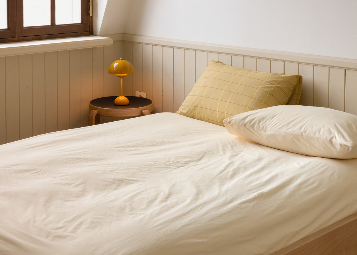 タイルサンドイエロー ピローケース（2サイズ）