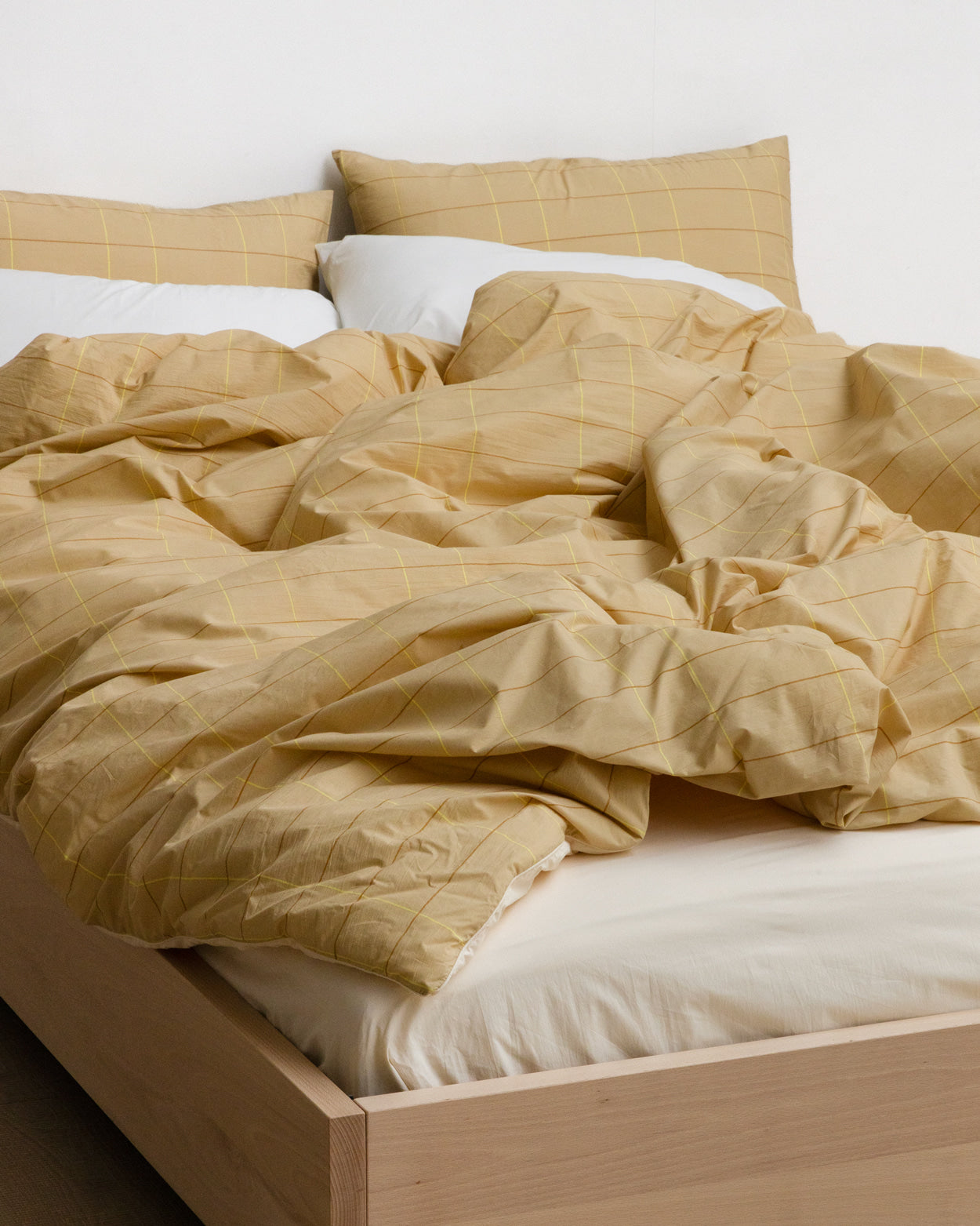 タイルサンドイエロー ピローケース（2サイズ）