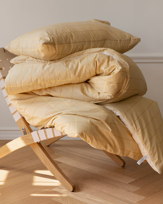 タイルサンドイエロー ピローケース（2サイズ）