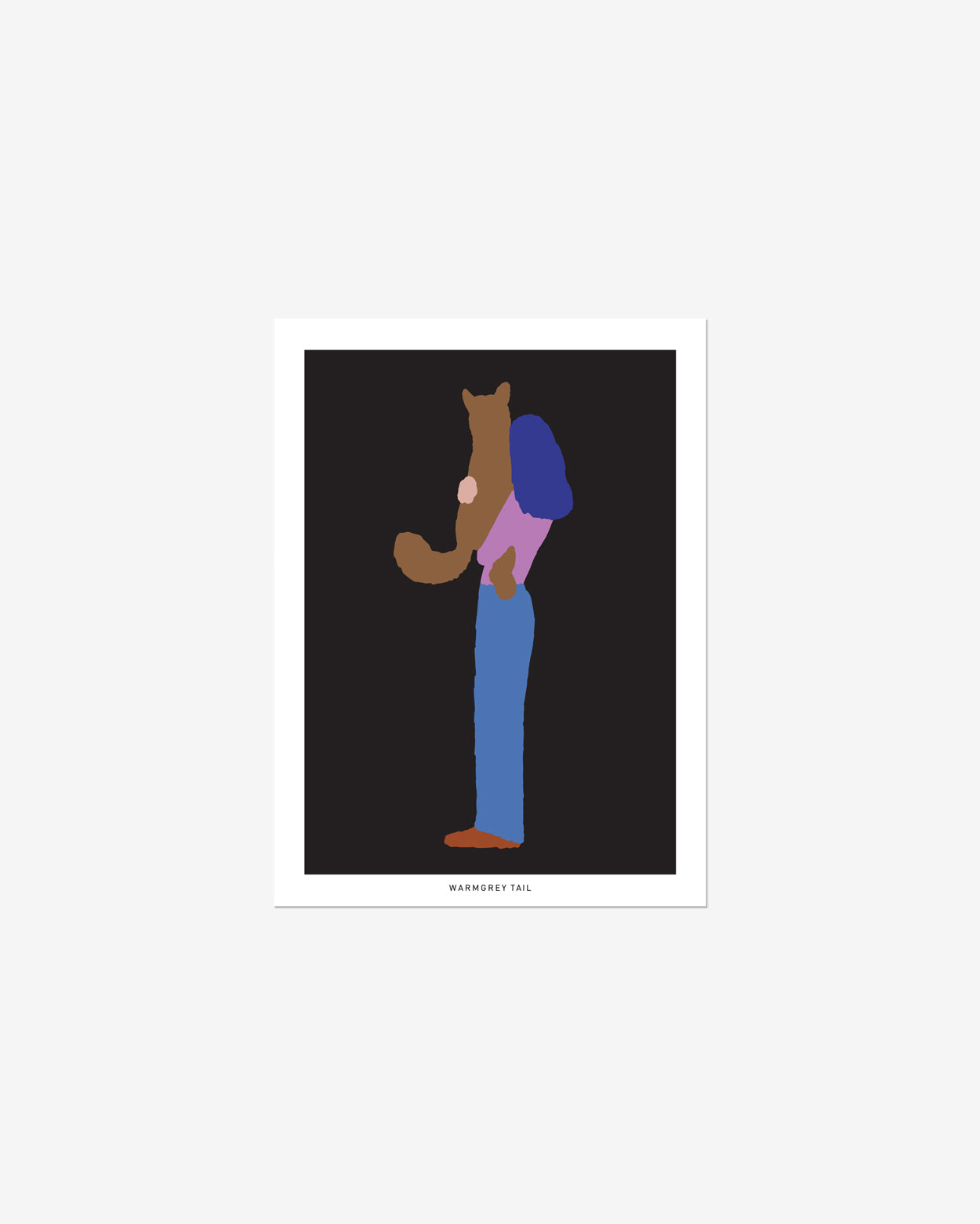 あなたと私の大きなポストカード