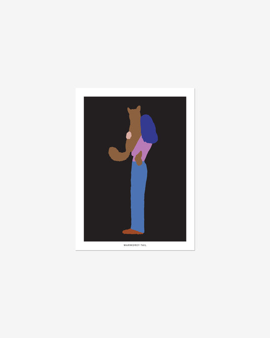 あなたと私の大きなポストカード