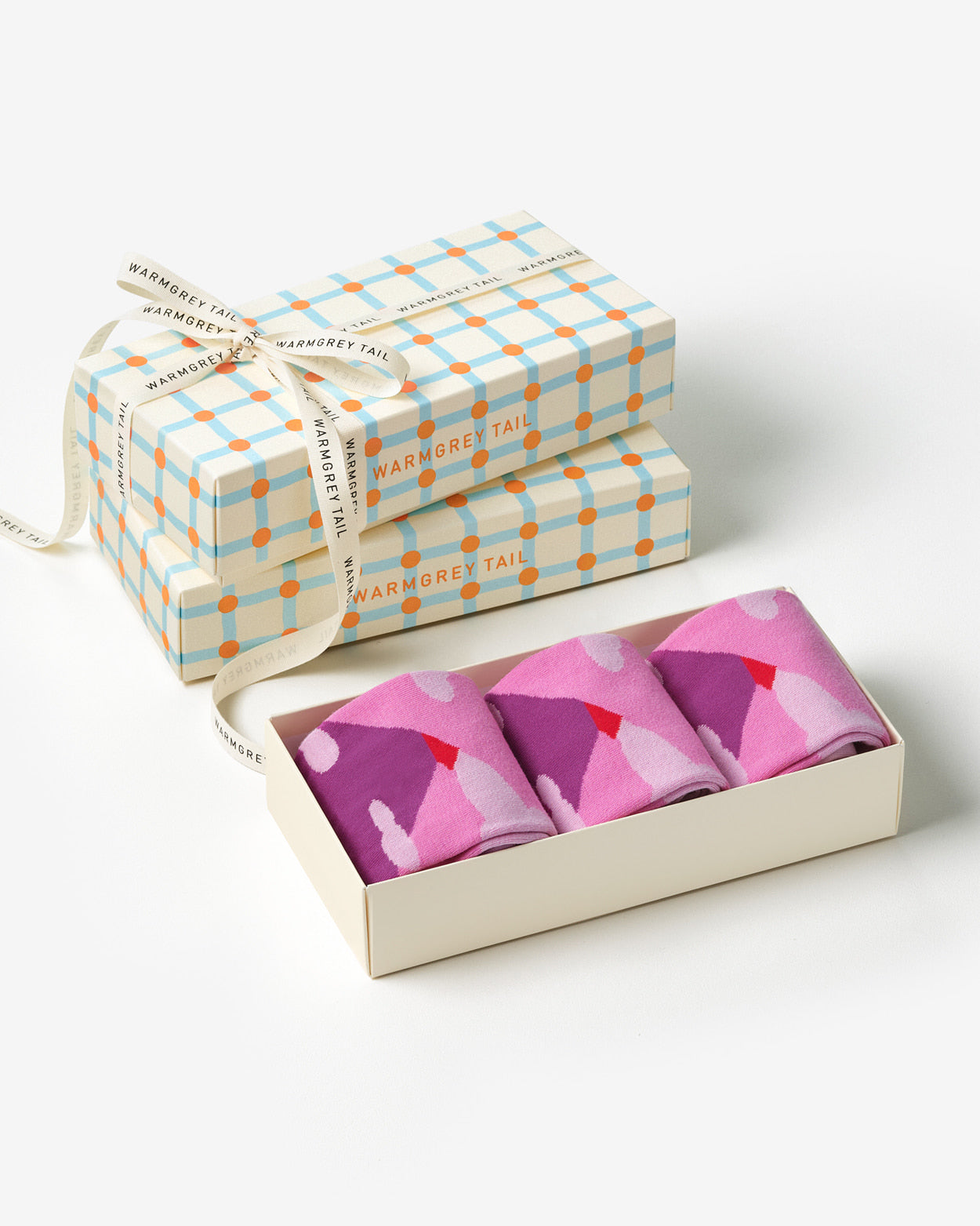 キャットカミングソックス - レッド