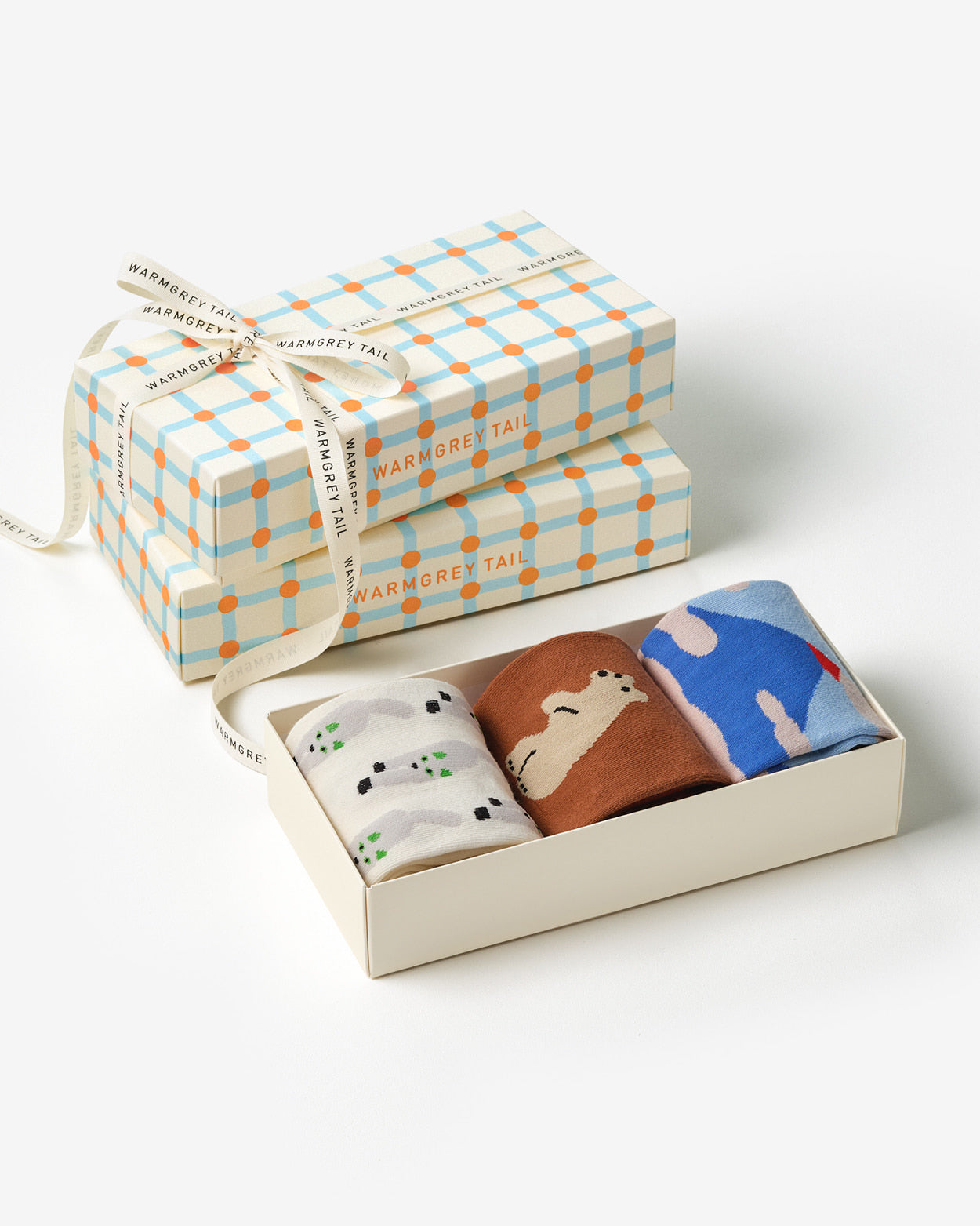 キャットカミングソックス - レッド