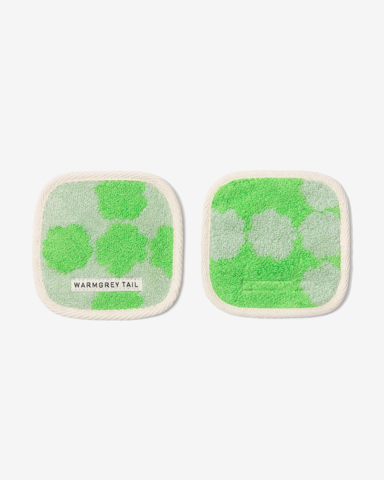 [WGT限定] ブロッサム タオルコースター - グリーン