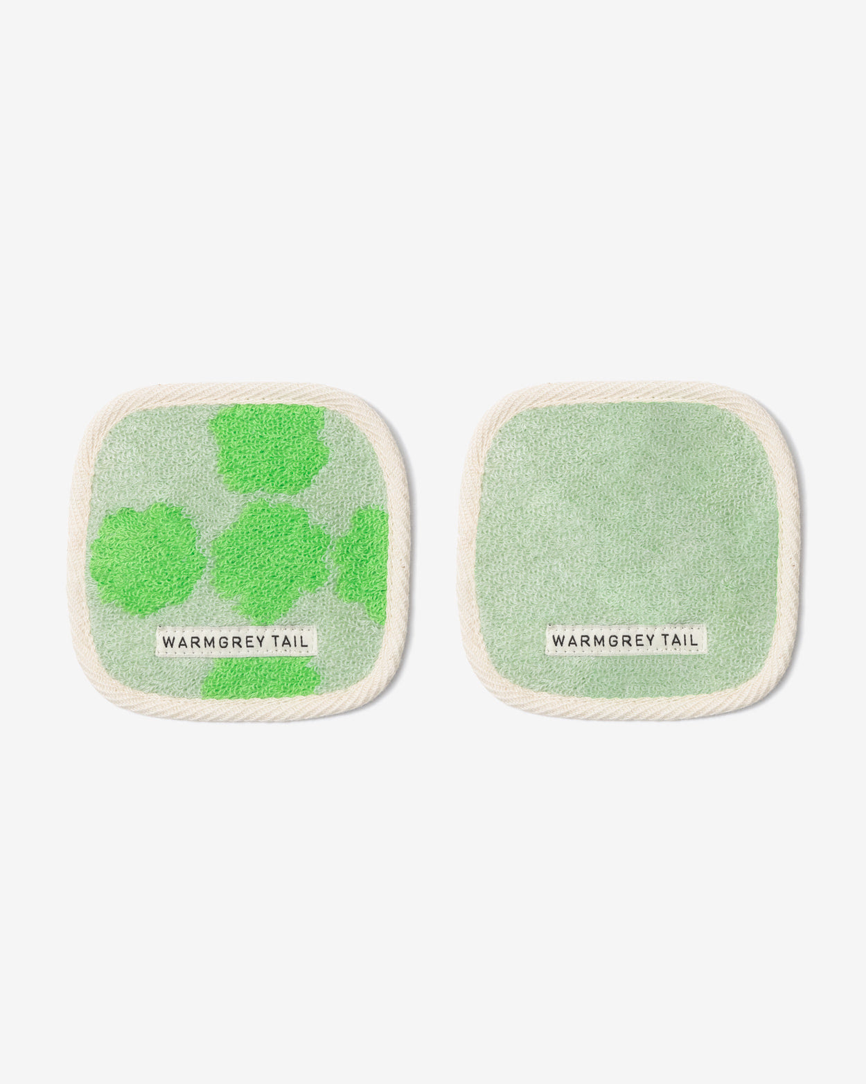 [WGT限定] ブロッサム タオルコースター - グリーン