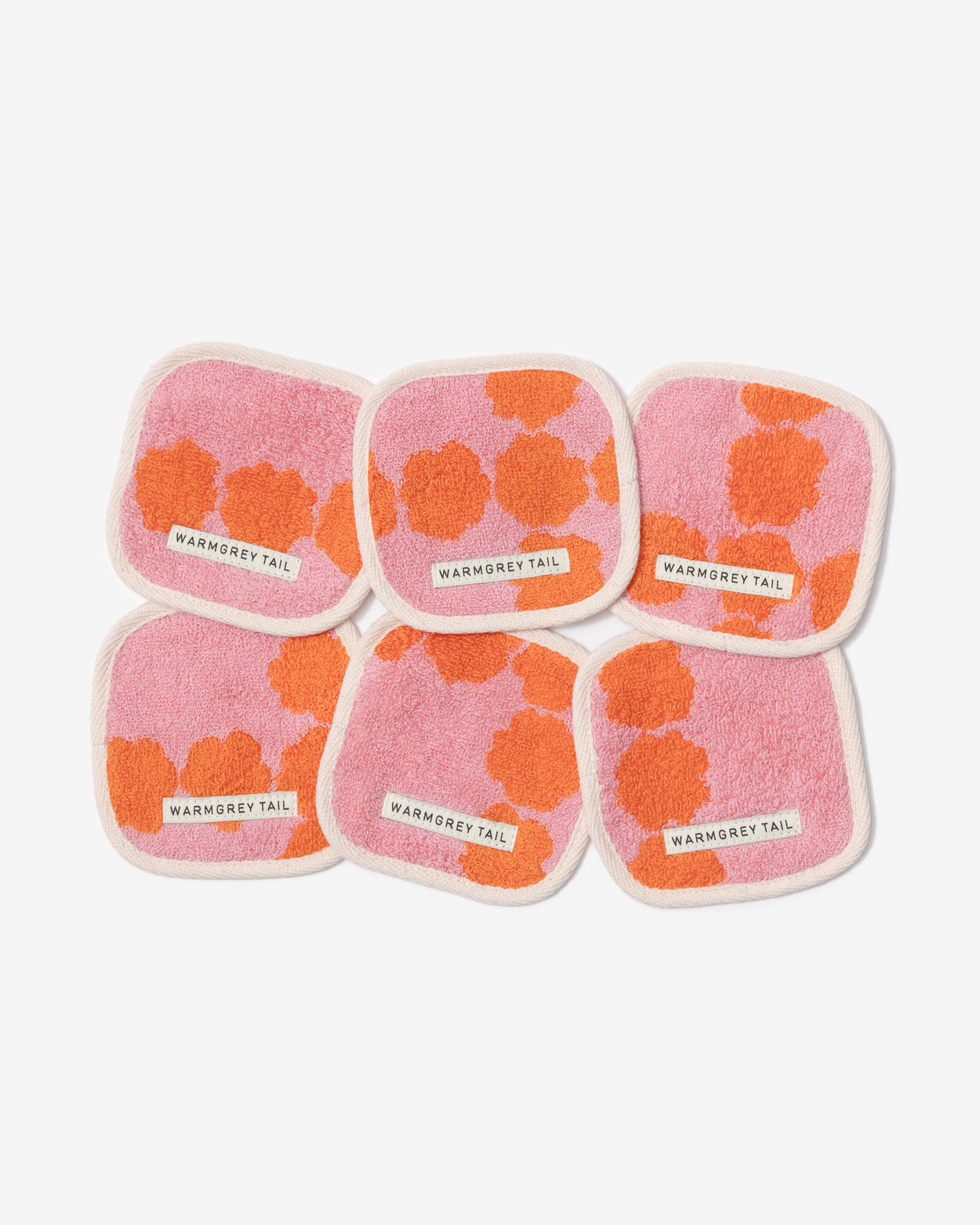 [WGT限定] ブロッサム タオルコースター - ピンク