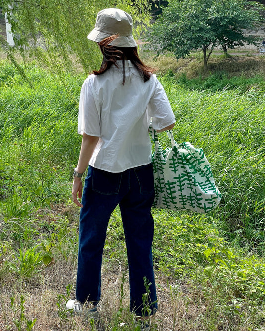 [WGT限定] アップサイクルビッグバッグ - TREE &amp; TREE GREEN