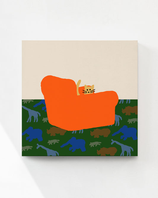 アームチェア キャンバス