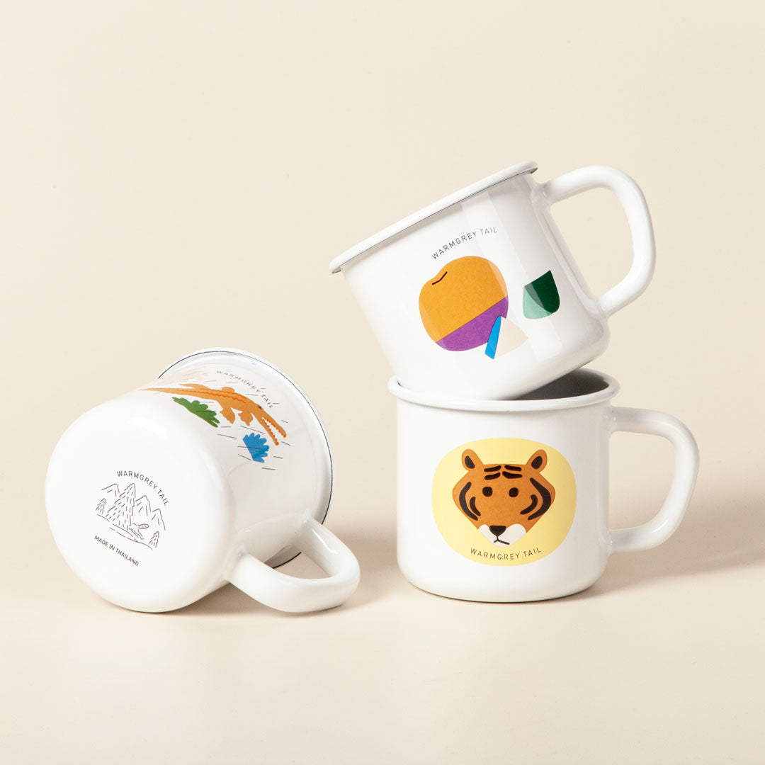 ミートタイガーイエローマグカップ