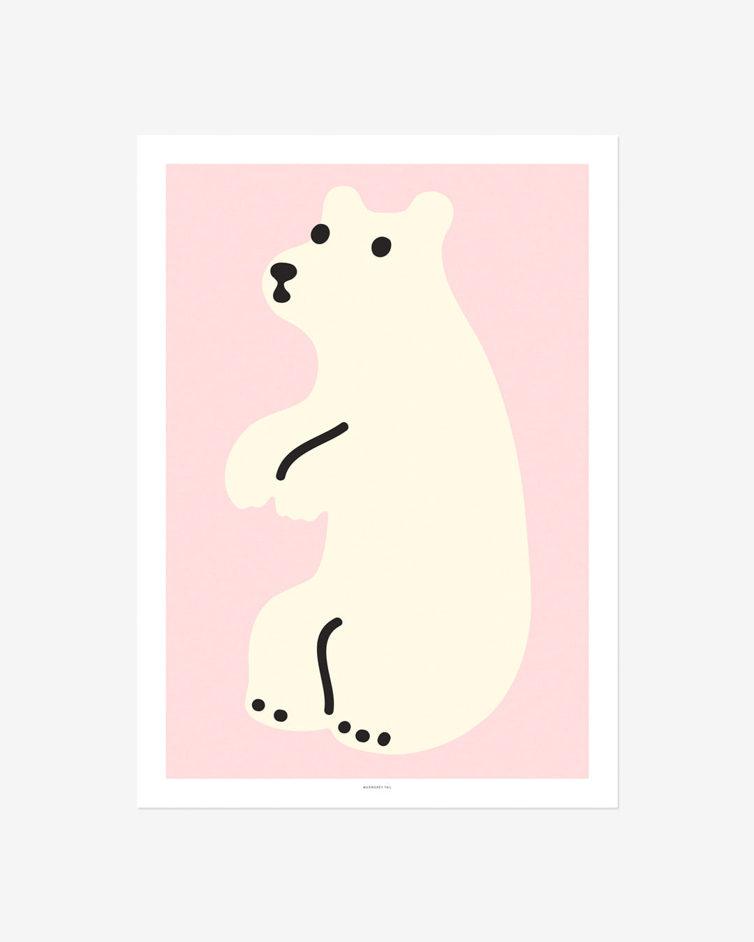 ハギーベア ピンクポスター