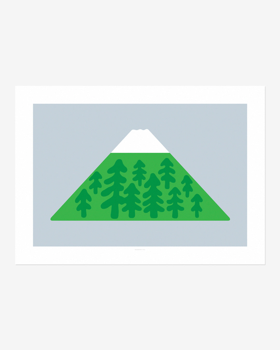 スノーピーク - ブルーポスター