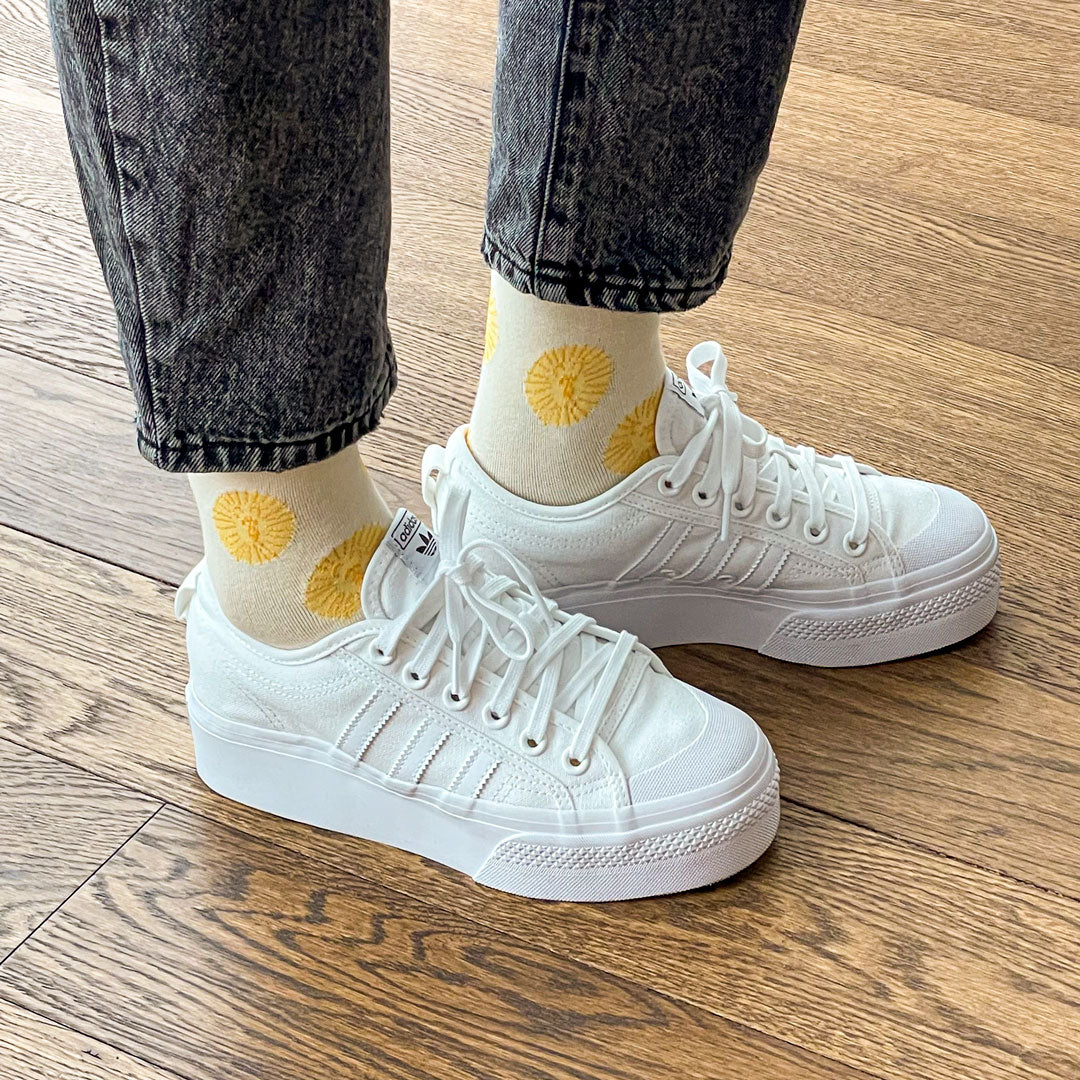 ライオンソックス - イエロー