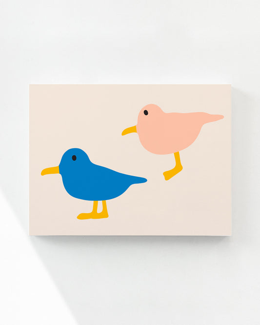 テイクオフ - ベージュキャンバス