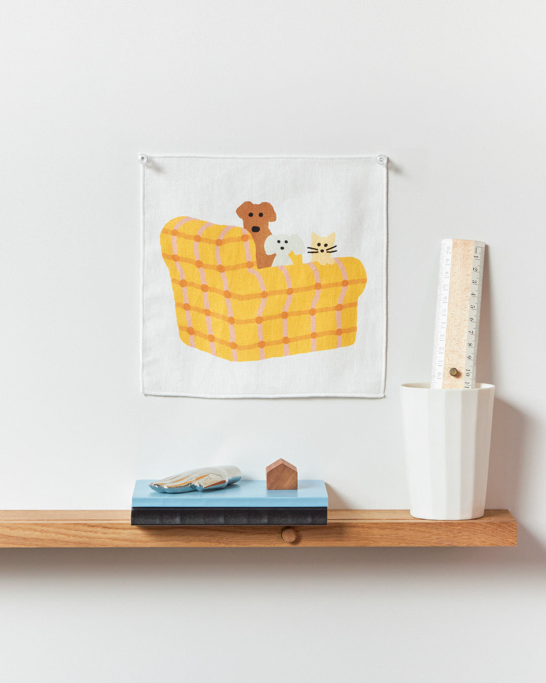 アームチェア 犬＆猫用 小さな生地