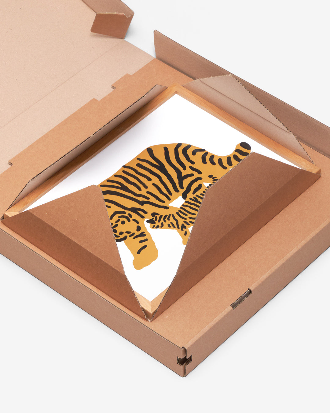 ハートラビット - ベージュキャンバス