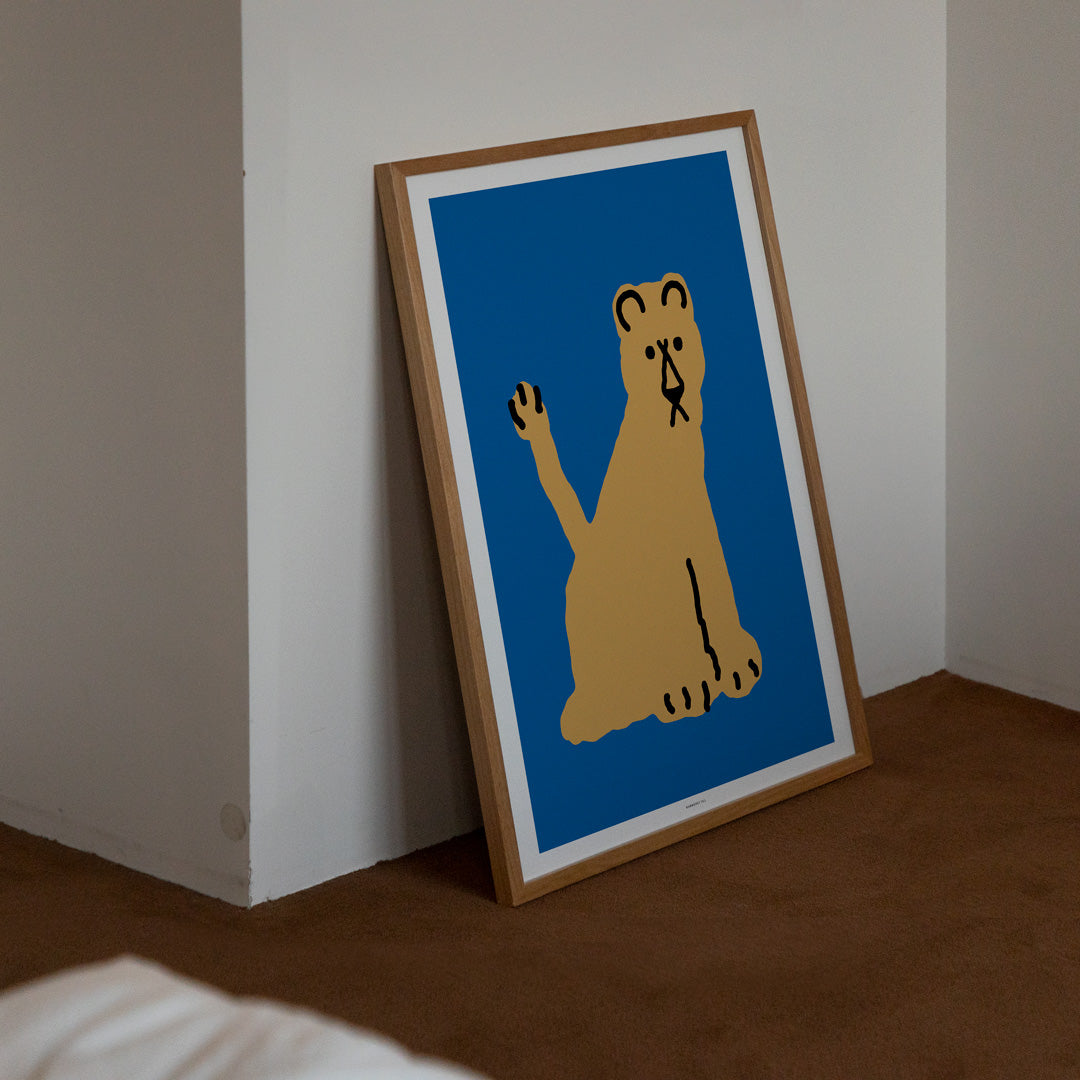 ライオネスブラウンポスター