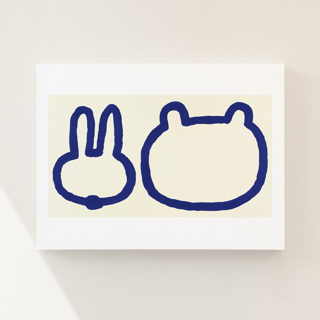 小さなキャンバスと大きなキャンバス