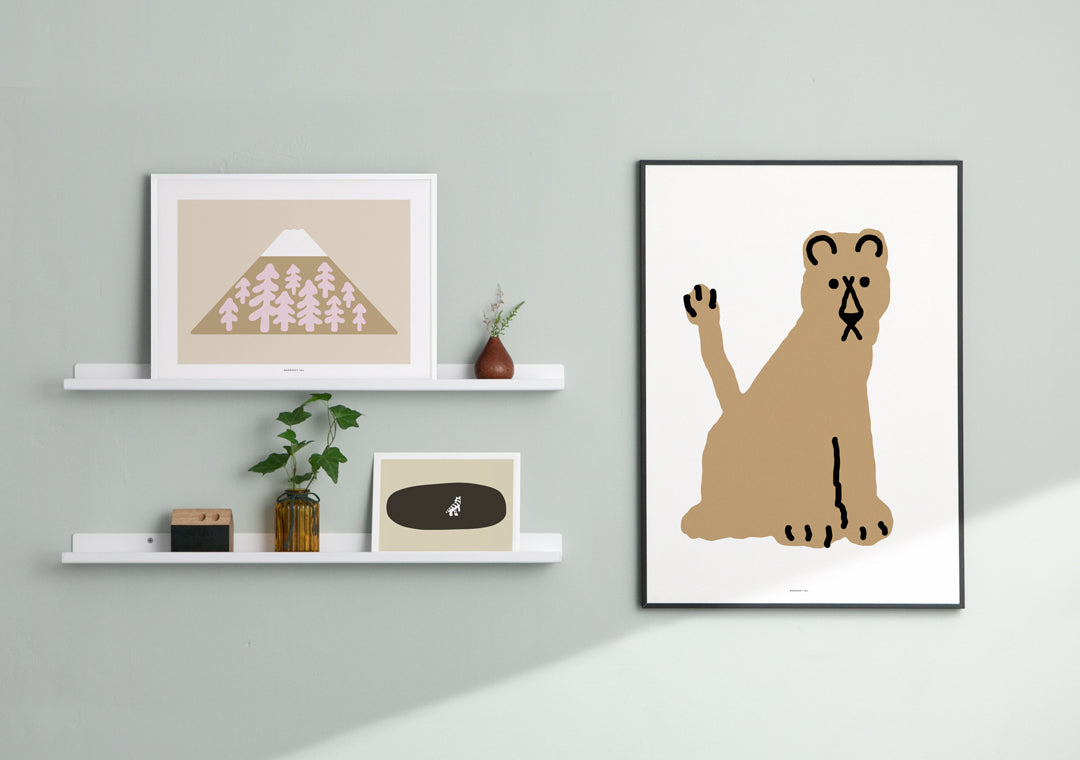 ライオンズホワイトポスター