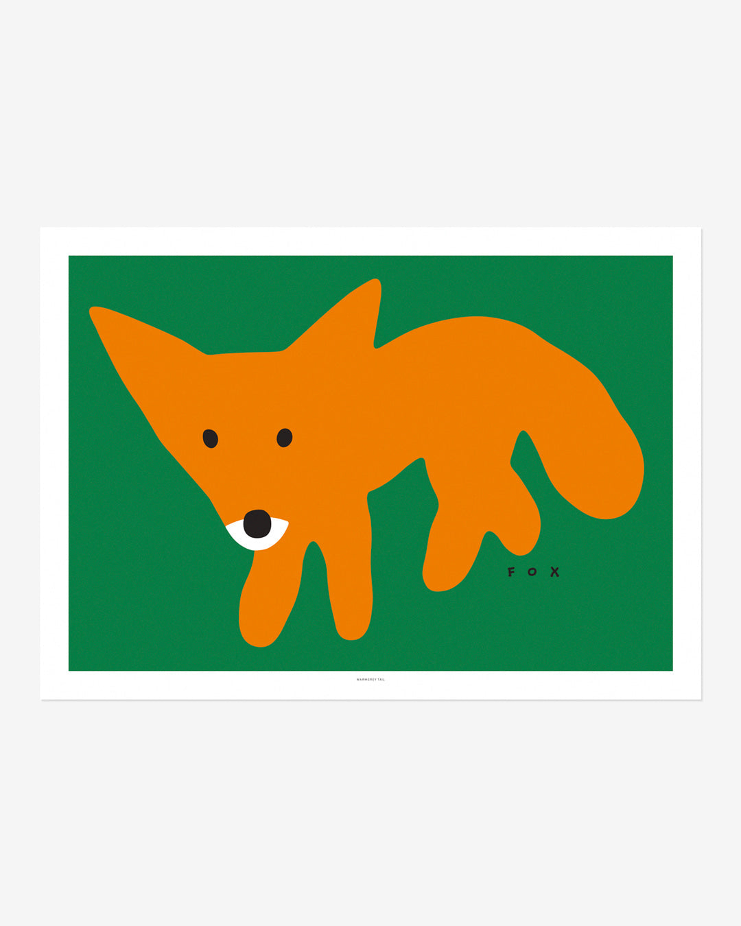 レッドフォックス - グリーンポスター
