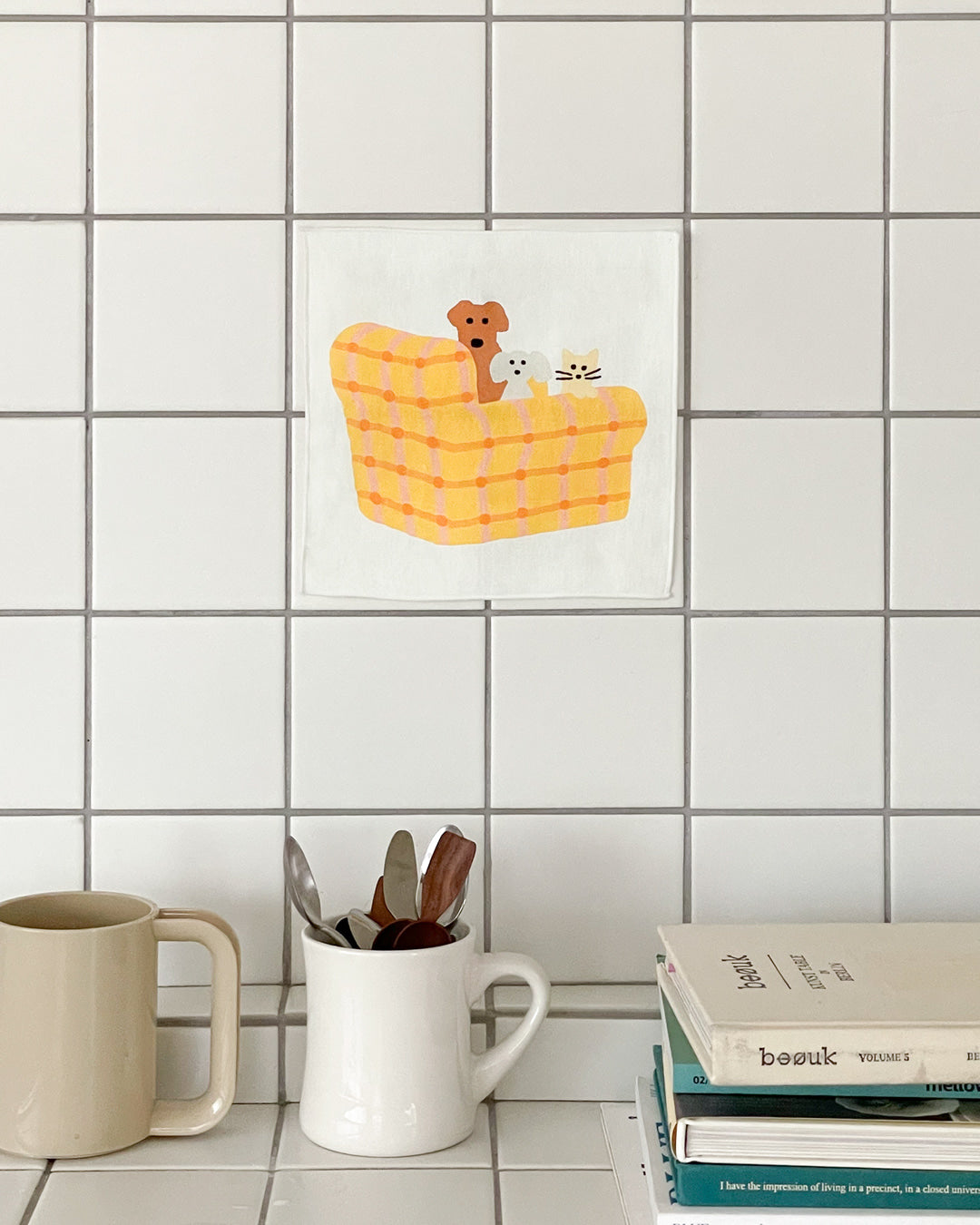 アームチェア 犬＆猫用 小さな生地