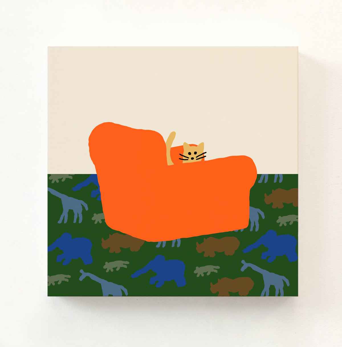 アームチェア キャンバス