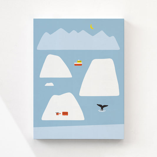 南極キャンバス