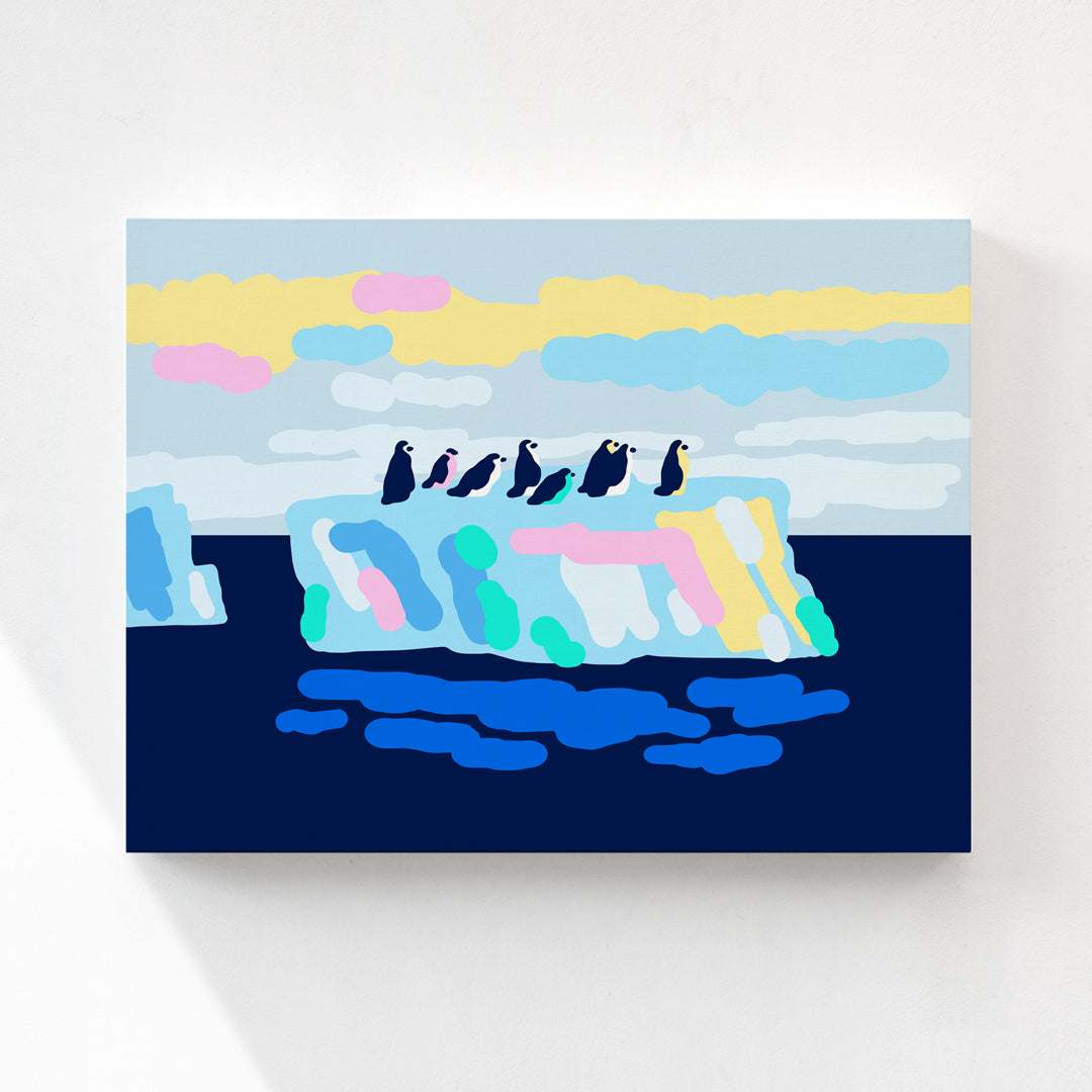ペンギンのキャンバス
