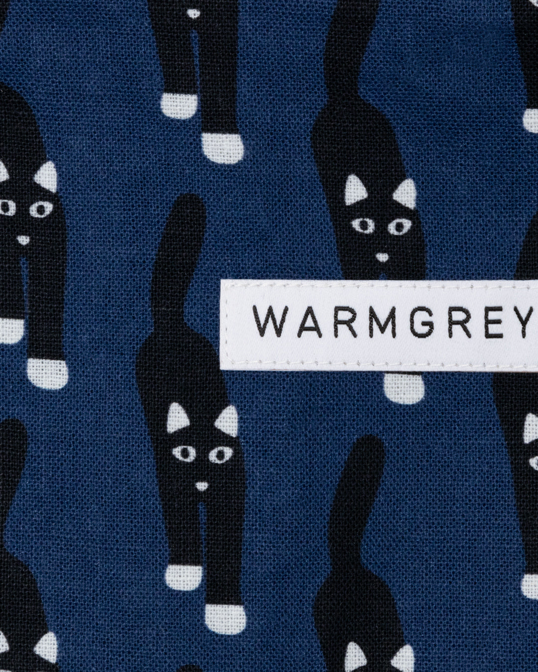 キャットカミング スタンディングポーチ ネイビー (3サイズ)