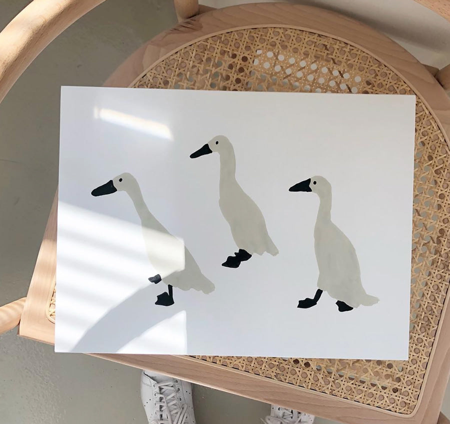 インディアンランナーダックスキャンバス