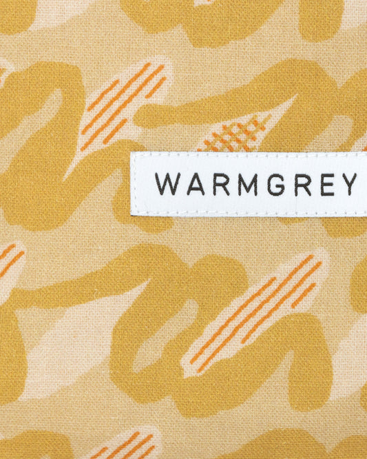 コーンフィールド フラットポーチ - ベージュ (2サイズ)