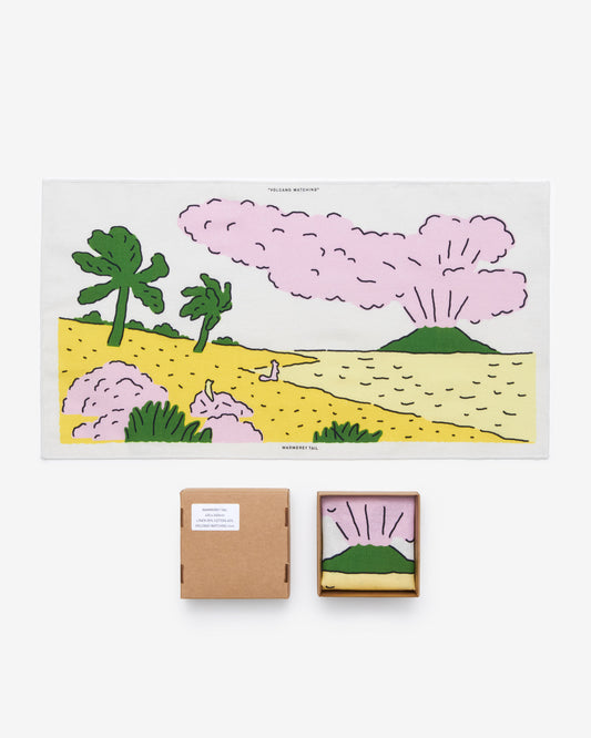 火山観察ミニファブリック