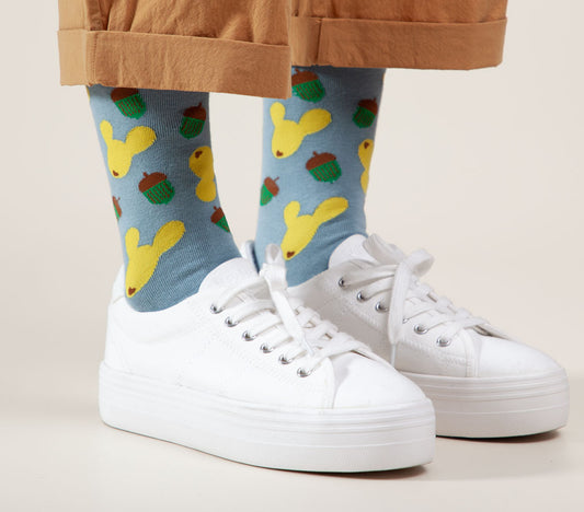 DOTORI LIFE ソックス - スカイブルー