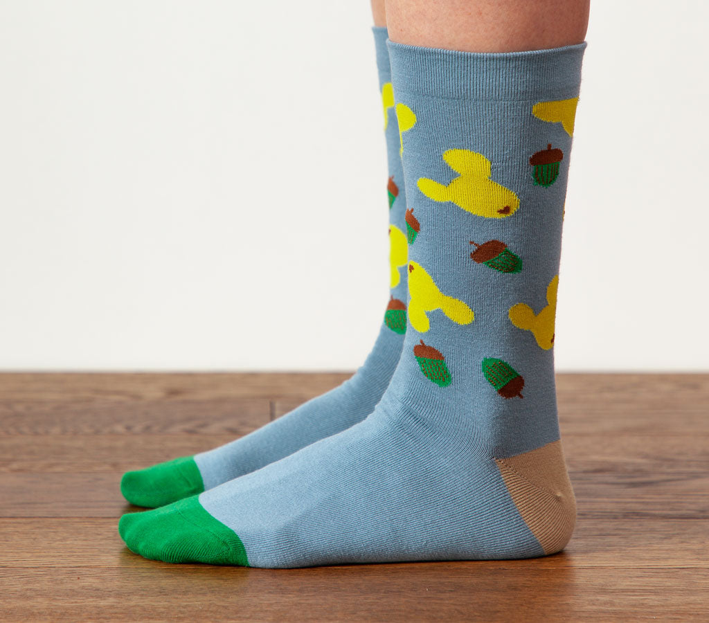 DOTORI LIFE ソックス - スカイブルー