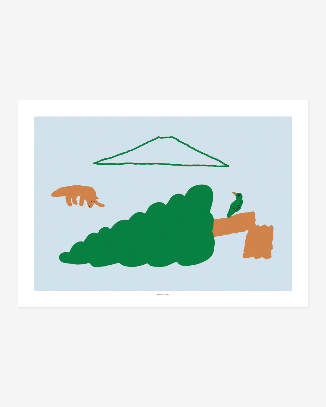 木の周りのポスター