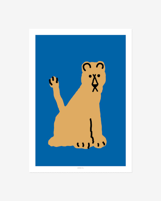 ライオネスブラウンポスター