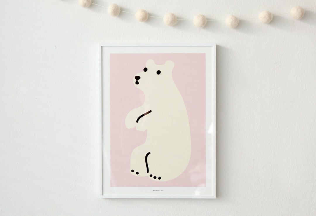 ハギーベア ピンクポスター