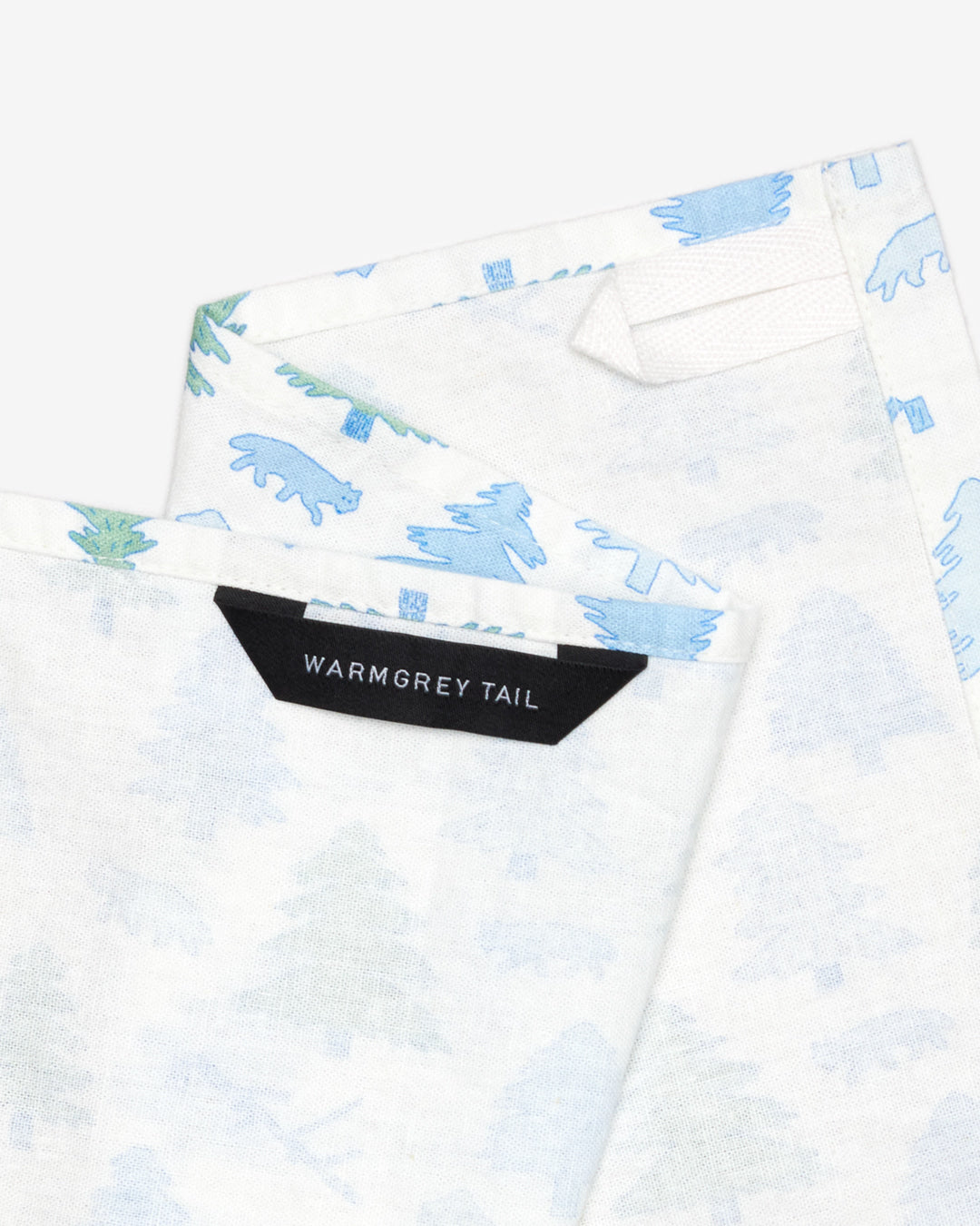 ノースランド キッチンクロス - ブルー＆グリーン