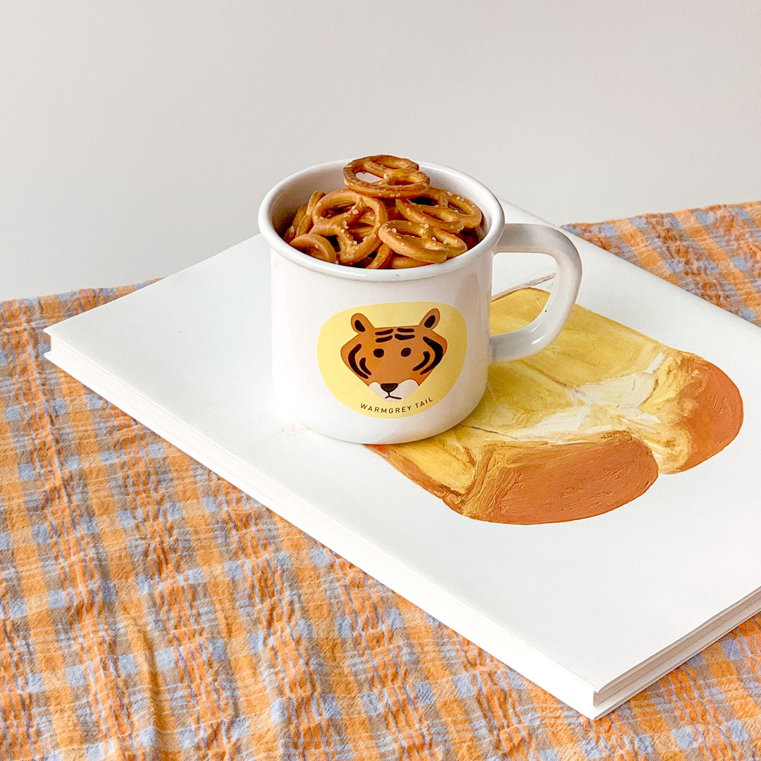 ミートタイガーイエローマグカップ