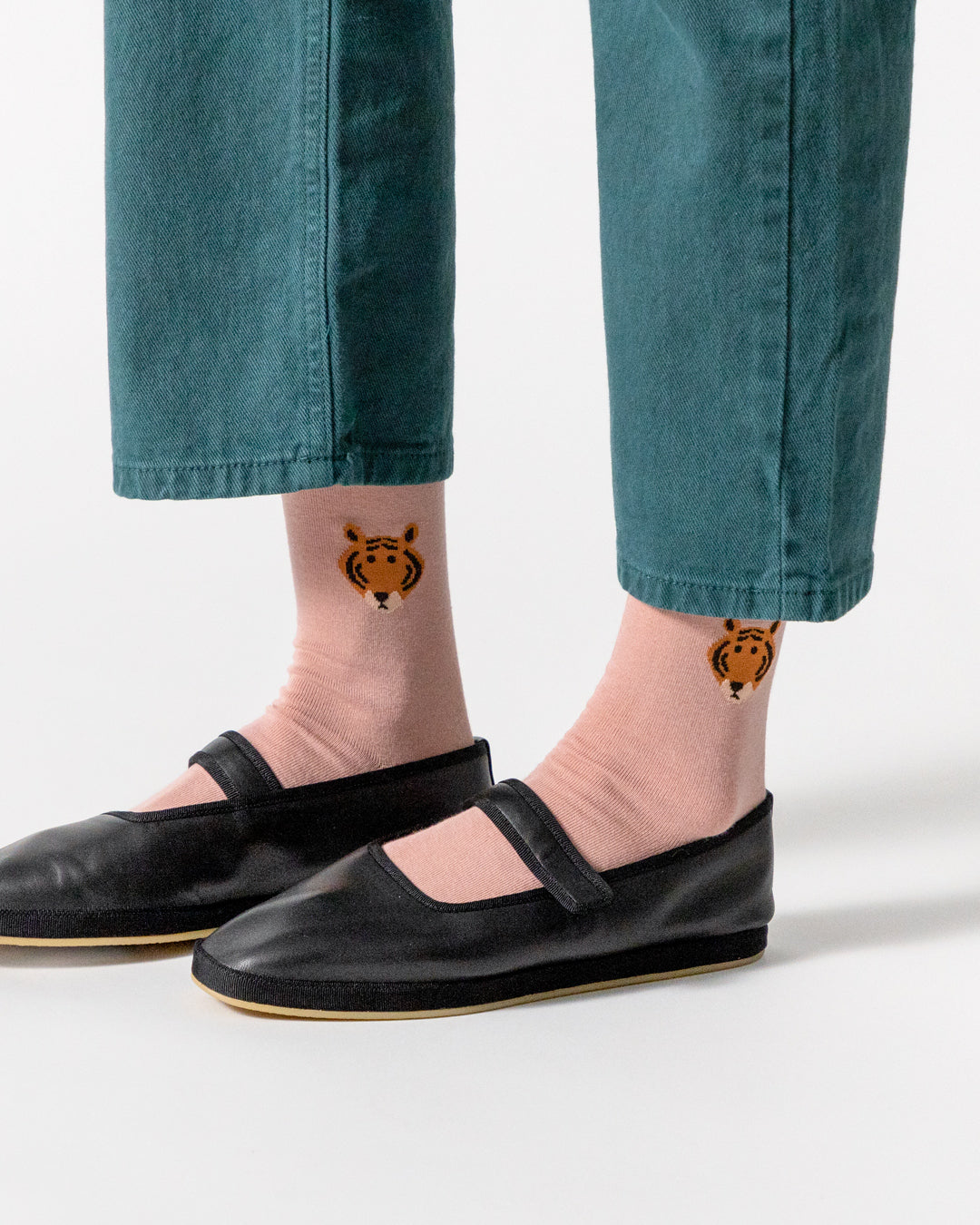 ミートタイガーソックス - ピンク