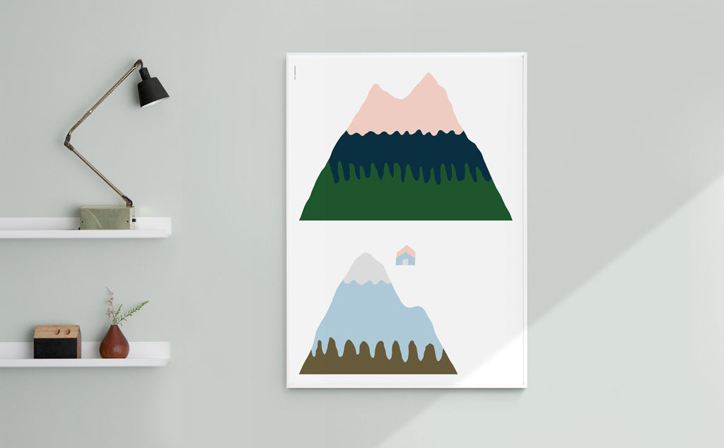 ピンクマウンテンポスター