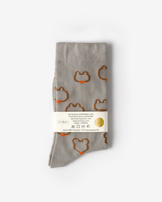 スモール＆ビッグソックス - グレー