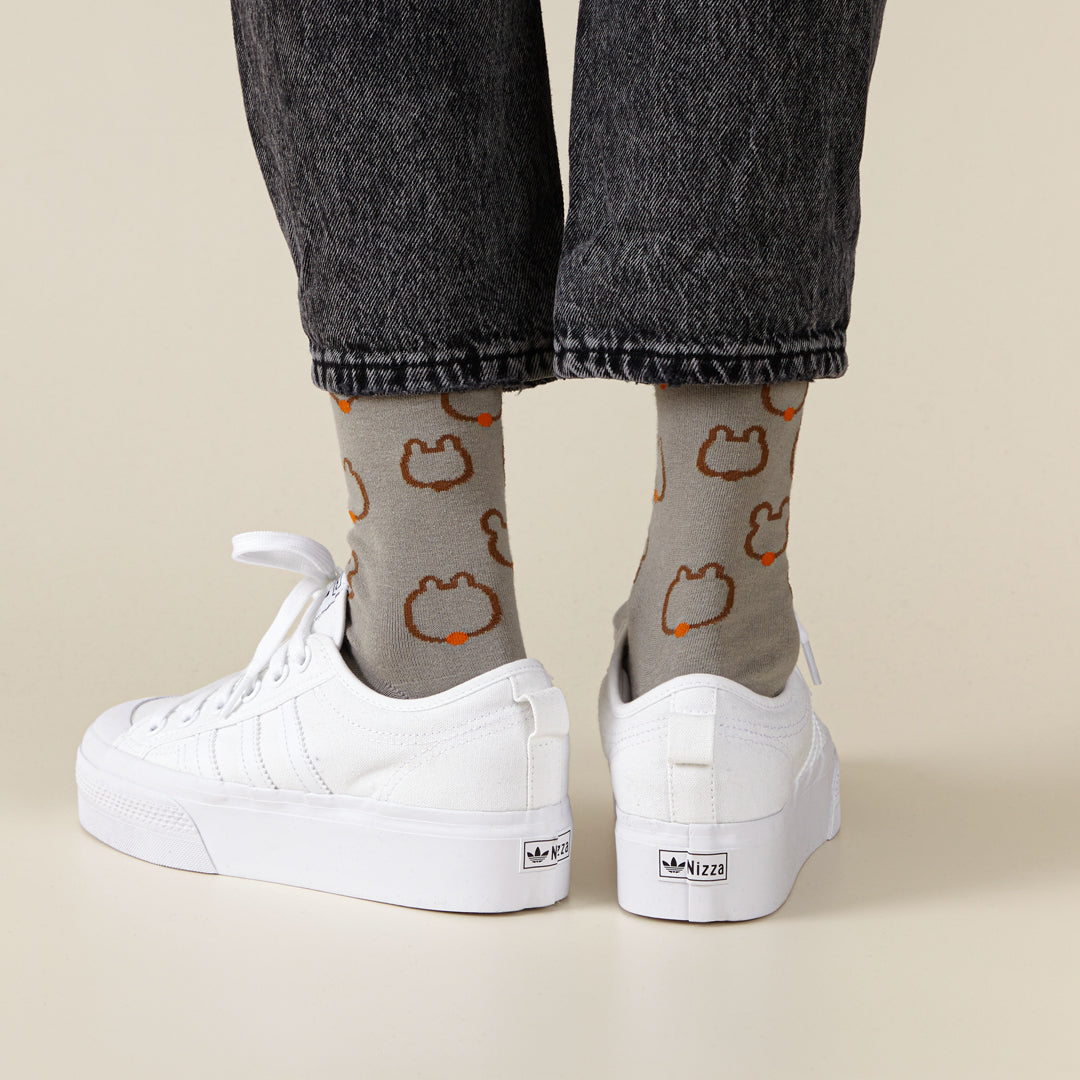 スモール＆ビッグソックス - グレー