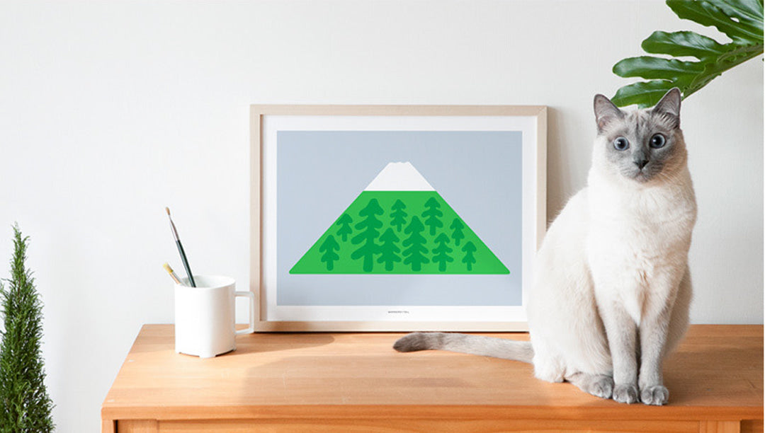 スノーピーク - ブルーポスター