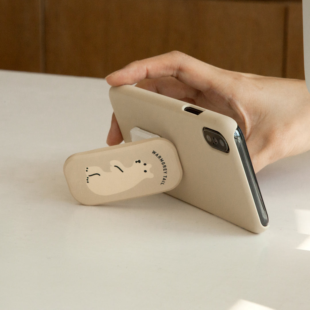 ポップスタンド - ハギーベア ベージュ