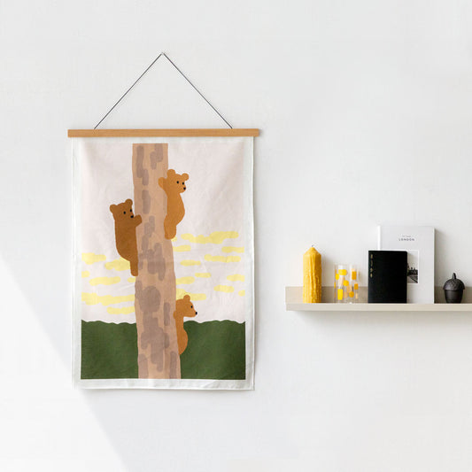 ツリー＆ベアーズファブリック