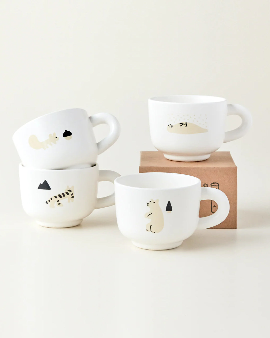 チューブミルクカップ - クマ