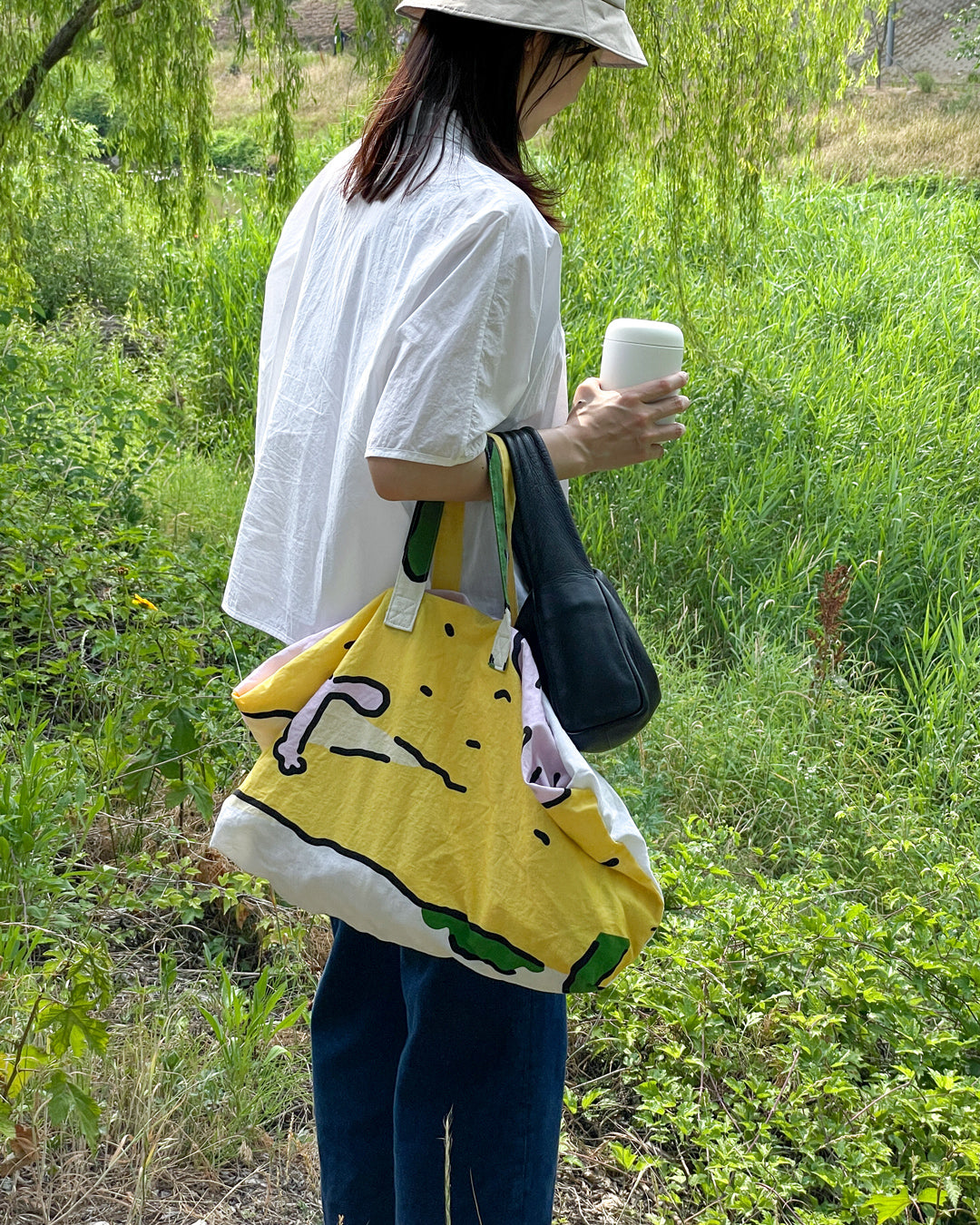 [WGT限定] ビッグバッグをアップサイクル - 火山ウォッチング